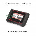 LCD Screen Display for Mac Tools ET6250 Scout Scan Tool